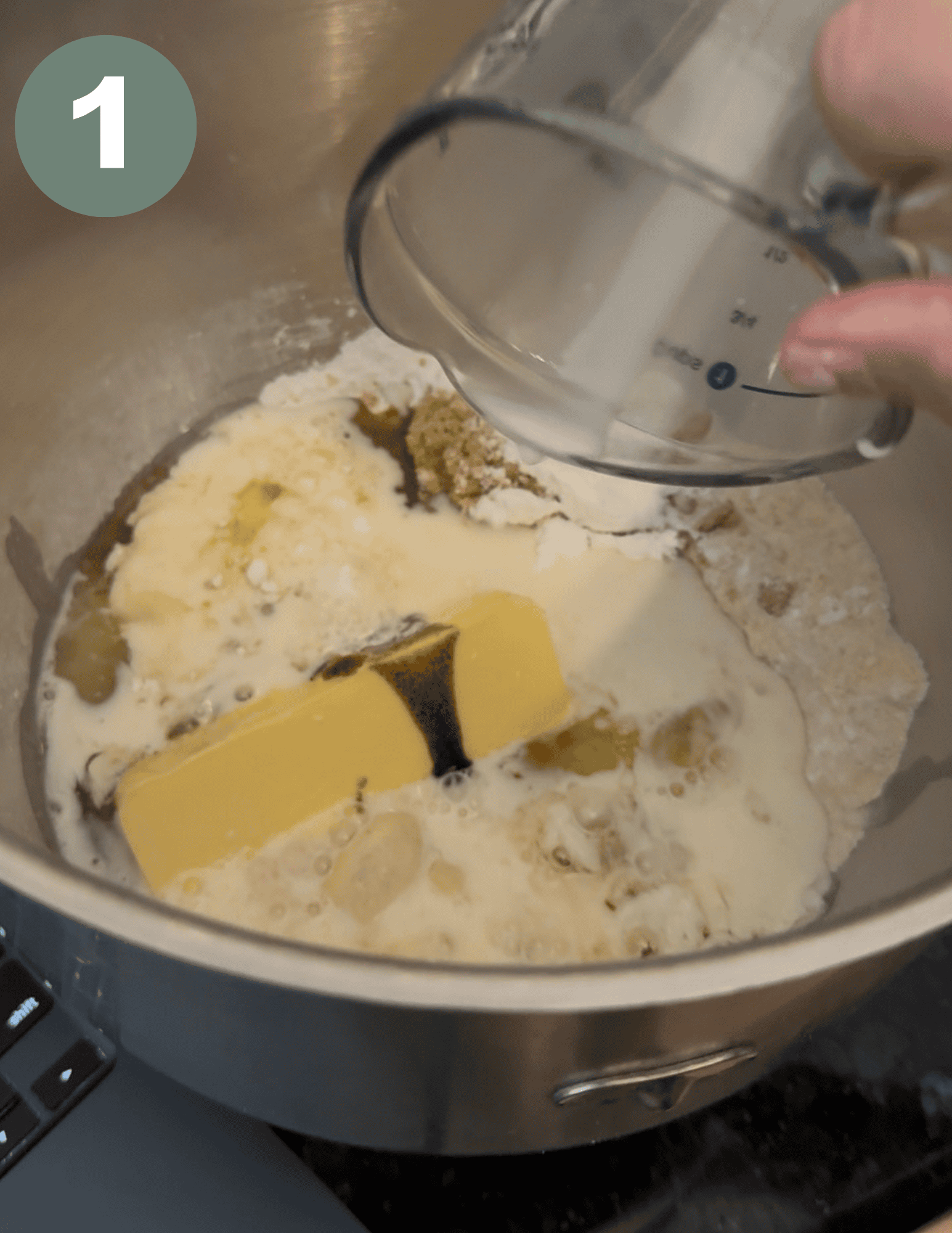Preparing gluten-free Valentine’s Heart Cakes with simple ingredients.